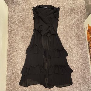 Hot topic tiered long vest